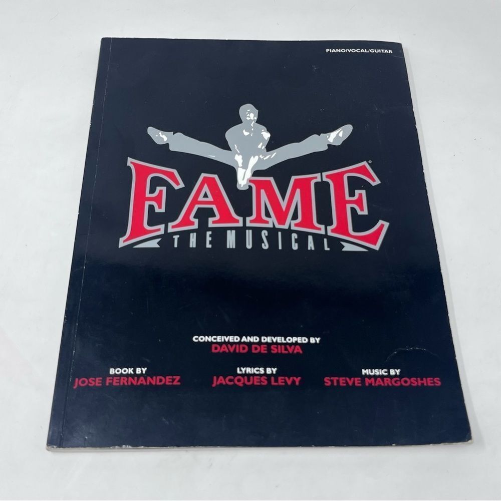 Fame The Musical Piano Vocal Guitar 1997 Vocal Score